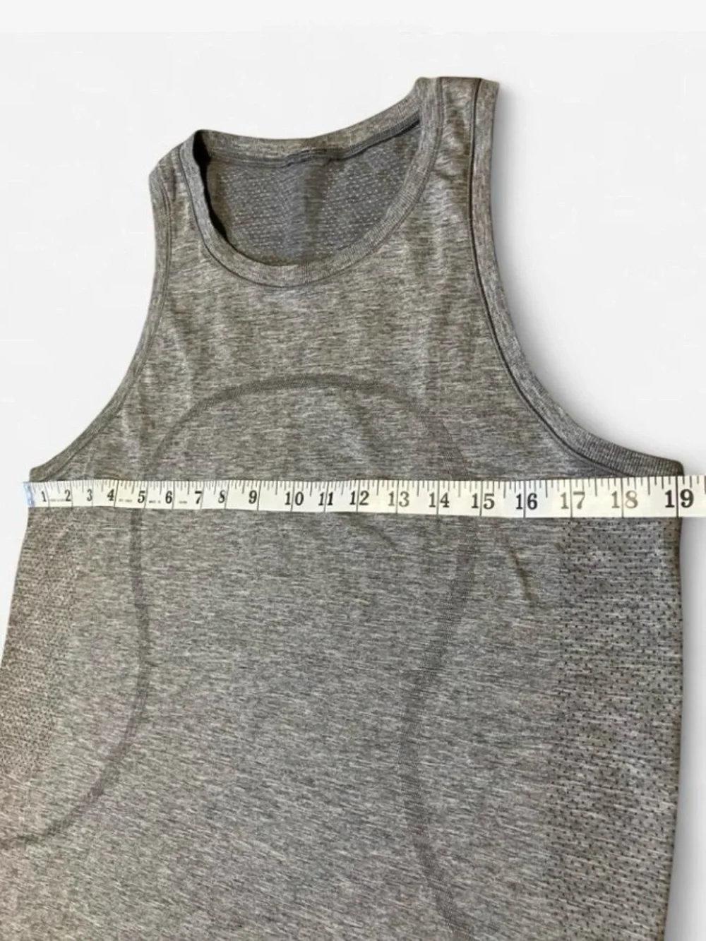Lululemon athletica Heather Gray Racerback Tank - Tag Removed